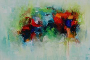'Woven Together' 85cm x 85cm