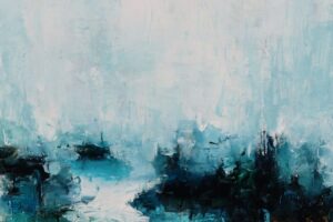 'When Time Stands Still' 105cm x 105cm