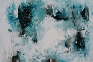 'Finding Light Within' 105cm x 105cm